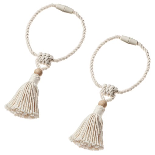 DUNFLÄTA, magnetic curtain tie-back, 2 pack, 906.200.34