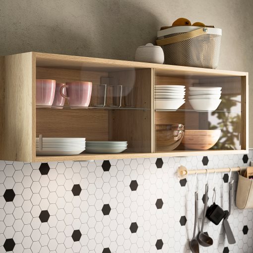 KNOXHULT, ντουλάπι τοίχου με συρόμενες πόρτες, 120x29x37.5 cm, 906.210.81