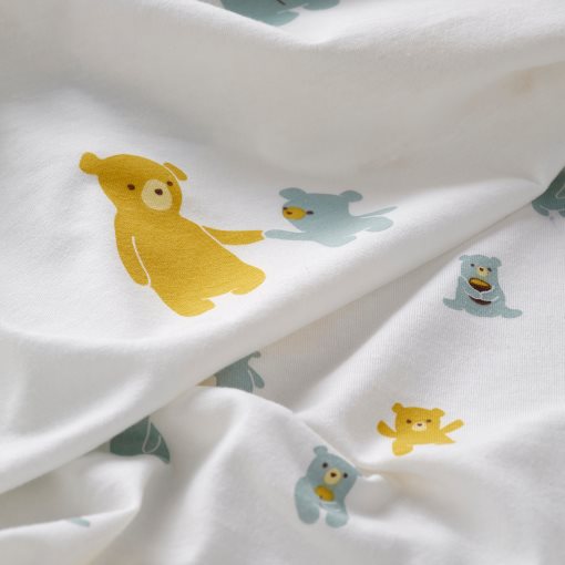 LEN, fitted sheet for cot 2 pack, 70x140 cm, 906.251.35