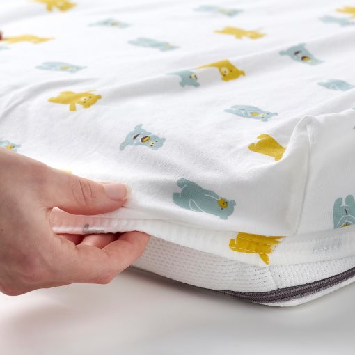 LEN, fitted sheet for cot 2 pack, 70x140 cm, 906.251.35