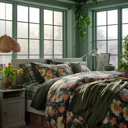 ARENBOK, duvet cover and 2 pillowcases, 240x220/50x60 cm, 906.370.44