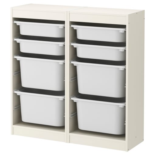 TROFAST, storage combination with boxes, 990.462.64