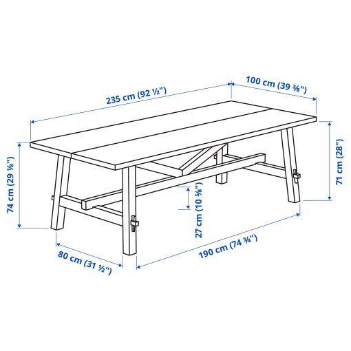 MOCKELBY/IKEA PS 2012, τραπέζι και 6 καρέκλες, 991.317.90