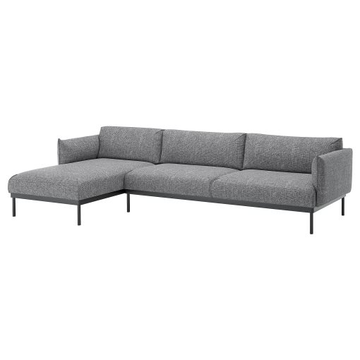 ÄPPLARYD, 4-seat sofa with chaise longue, 994.295.35
