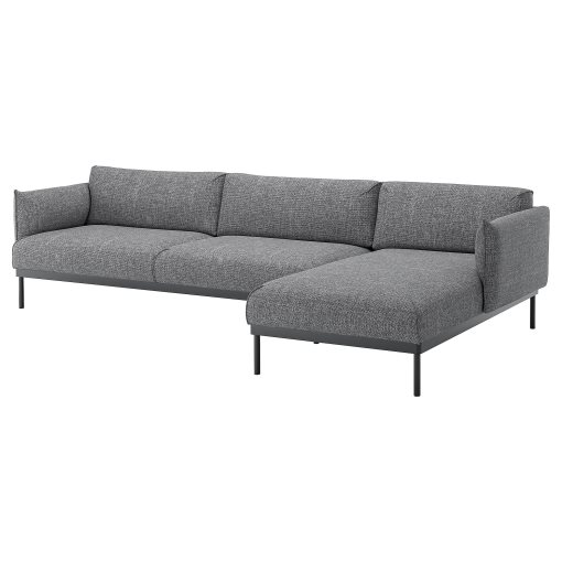 ÄPPLARYD, 4-seat sofa with chaise longue, 994.295.35