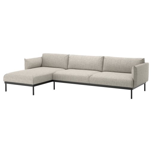 ÄPPLARYD, 4-seat sofa with chaise longue, 994.295.40