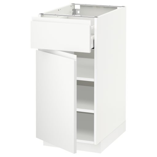 METOD/MAXIMERA, base cabinet with drawer/door, 40x60 cm, 994.689.99