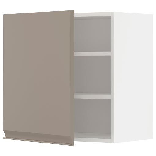METOD, wall cabinet with shelves, 60x60 cm, 994.922.68
