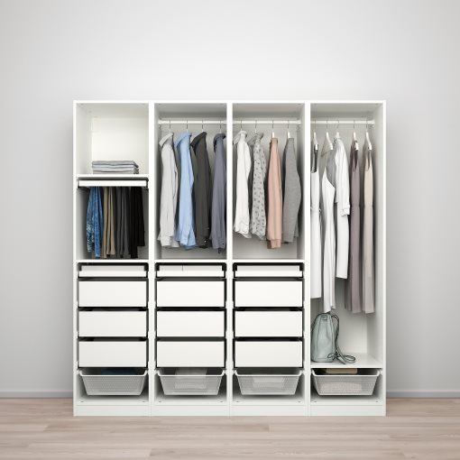 PAX, wardrobe combination, 200x58x201 cm, 995.026.15