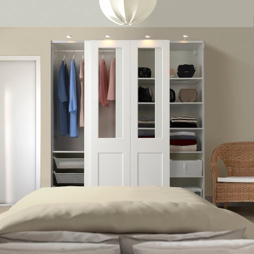 PAX/GRIMO, ντουλάπα με συρόμενες πόρτες, 200x66x201 cm, 995.031.77