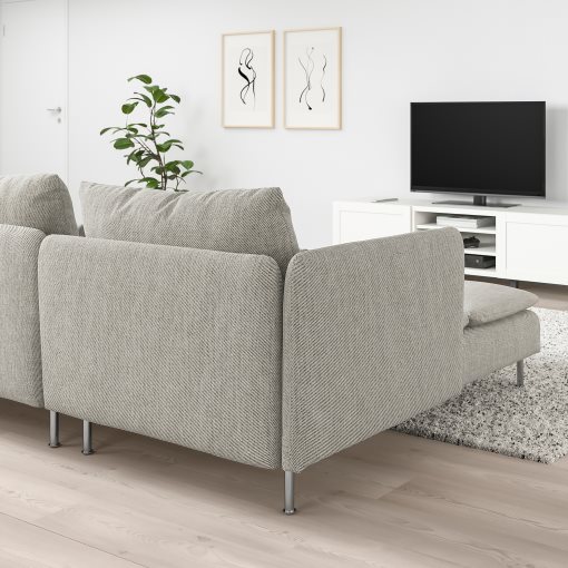 SÖDERHAMN, 4-seat sofa with chaise longue, 995.344.28