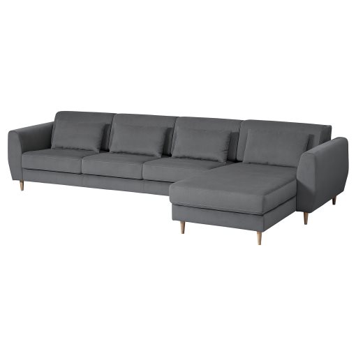 SLATORP, 4-seat sofa with chaise longue, 995.776.01