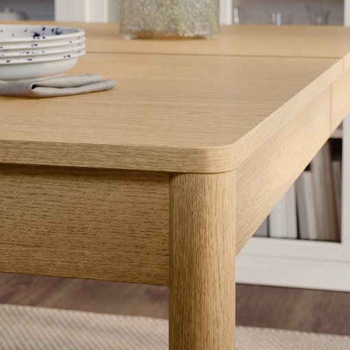 TONSTAD/TONSTAD, table and 4 chairs, 140/196x85 cm, 995.967.13