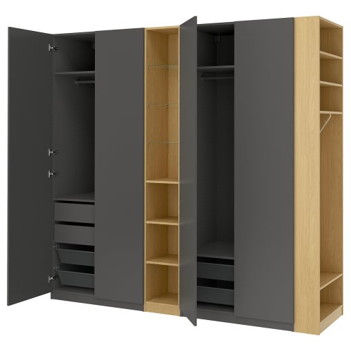 PAX/FORSAND, wardrobe combination, 255x60x236 cm, 996.073.49