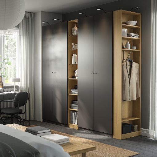 PAX/FORSAND, wardrobe combination, 255x60x236 cm, 996.073.49