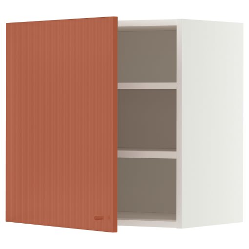 METOD, wall cabinet with shelves, 60x60 cm, 996.119.21