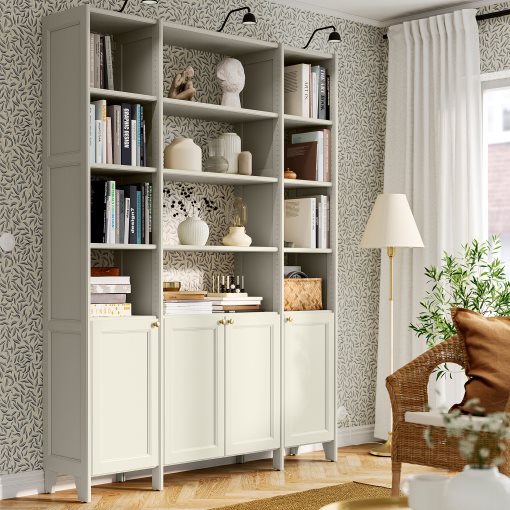 GULDDRAGARE, storage combination with 4 doors with shelves, 162x37x216 cm, 996.124.64