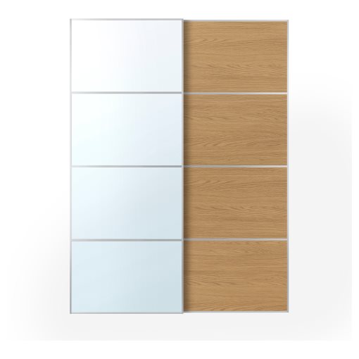AULI/MEHAMN, pair of sliding doors, 150x201 cm, 996.157.97