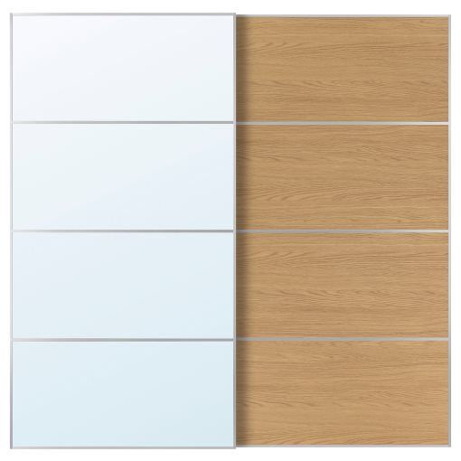 AULI/MEHAMN, pair of sliding doors, 200x201 cm, 996.158.01