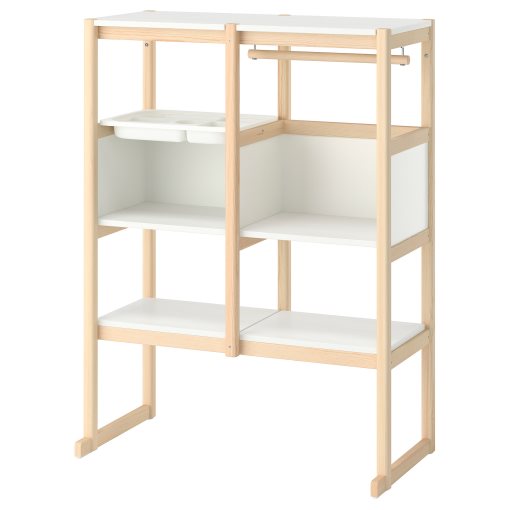 FLISAT, open storage combination, 88x38x117 cm, 996.249.28