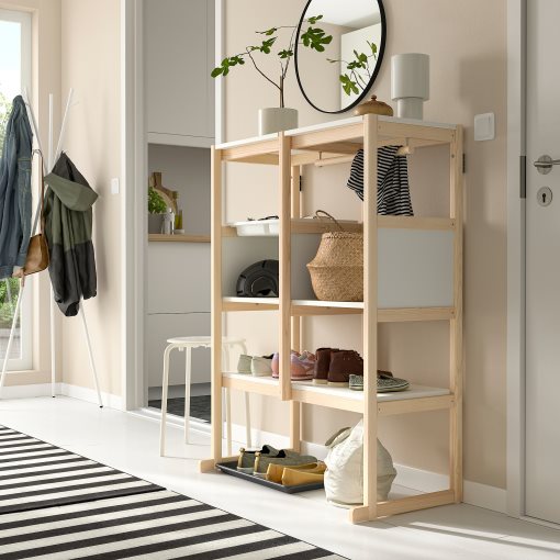 FLISAT, open storage combination, 88x38x117 cm, 996.249.28