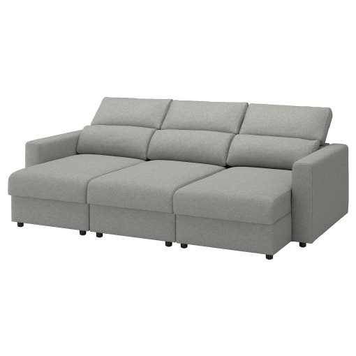 MALMKÖPING, 3-seat sofa with chaise longue, 996.268.14