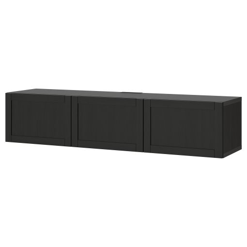 BESTÅ, έπιπλο TV με πόρτες, 180x42x38 cm, 593.306.59