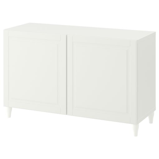 BESTÅ, σύνθεση αποθήκευσης με πόρτες, 120x42x74 cm, 393.848.70