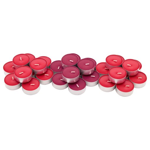 SINNLIG, scented tealight, 30 pack Red garden berries, 003.373.80