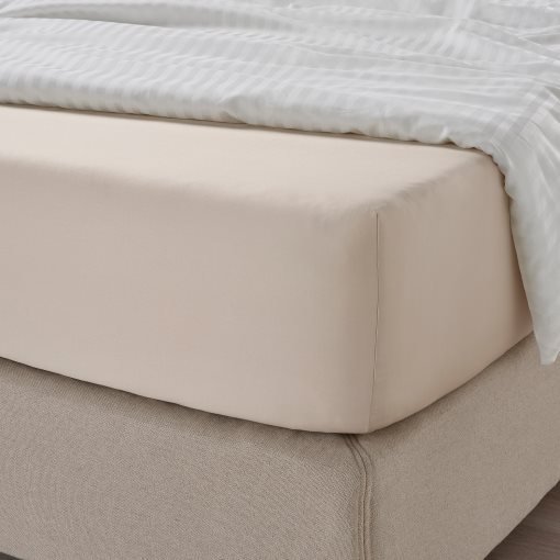 NATTJASMIN, fitted sheet, 160x200 cm, 004.427.34