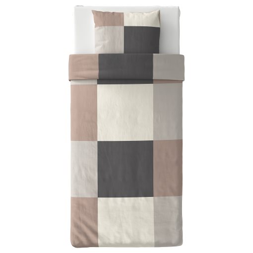 BRUNKRISSLA, quilt cover and pillowcase, 150x200/50x60 cm, 004.907.20