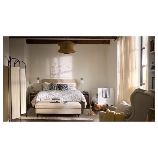 HALLEBRACKA, sheer curtains 1 pair, 145x300 cm, 005.568.48