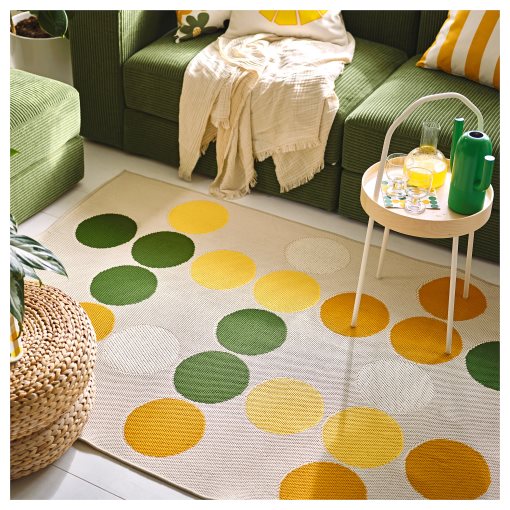 BROGGAN, rug flatwoven/in/outdoor, 133x195 cm, 005.707.74