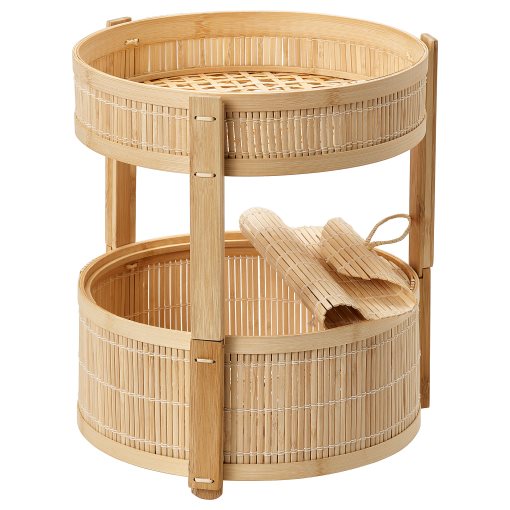 KANELMOTT, vegetable/fruit basket, set of 2, 005.818.00