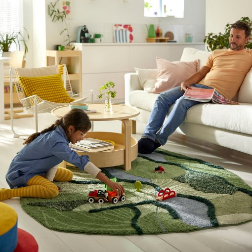 GREJSIMOJS, rug high pile, 153x215 cm, 006.020.01