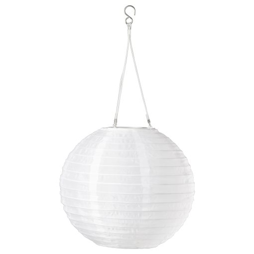 SOLVINDEN, solar-powered pendant lamp with built-in LED light source, 30 cm, 006.150.08