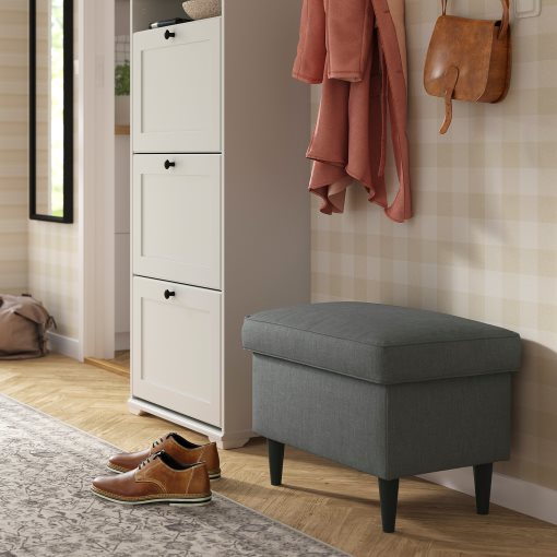 STRANDMON, footstool with storage, 006.213.54