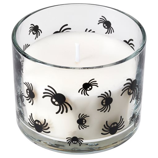 KUSTFYR 2026, scented candle in glass/jelly candy, 20 hr, 006.263.75