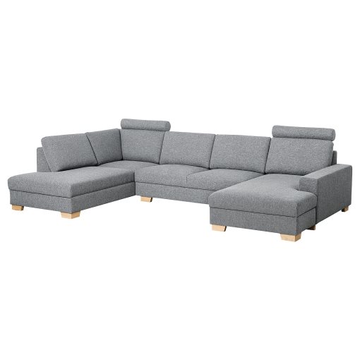 SÖRVALLEN, γωνιακός καναπές 4 θέσεων με σεζλόνγκ/δεξί, 093.041.44