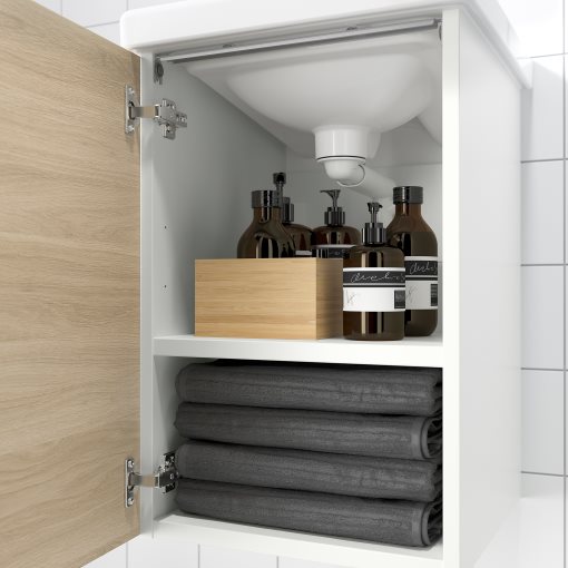 ENHET/TVALLEN, wash-basin cabinet with 1 door, 093.365.07