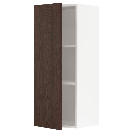 METOD, wall cabinet with shelves, 40x100 cm, 094.543.41