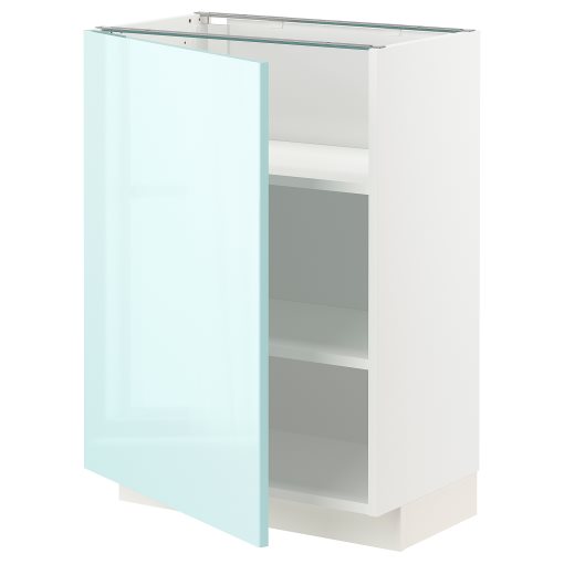 METOD, base cabinet with shelves, 60x37 cm, 094.626.90