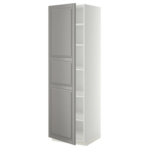 METOD, high cabinet with shelves, 60x60x200 cm, 094.630.72