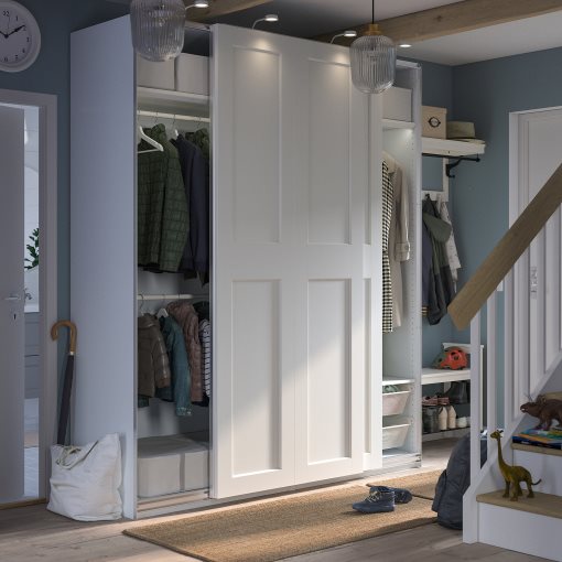 PAX/GRIMO, wardrobe combination, 200x66x236 cm, 095.028.51