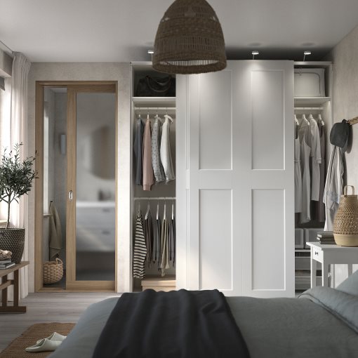 PAX/GRIMO, wardrobe combination, 200x66x236 cm, 095.028.51