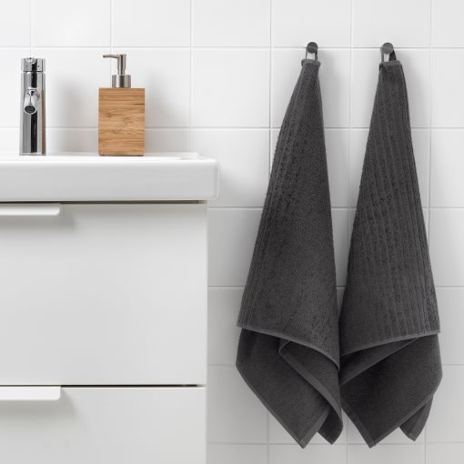 VÅGSJÖN, hand/bath towels, set of 4, 095.059.58
