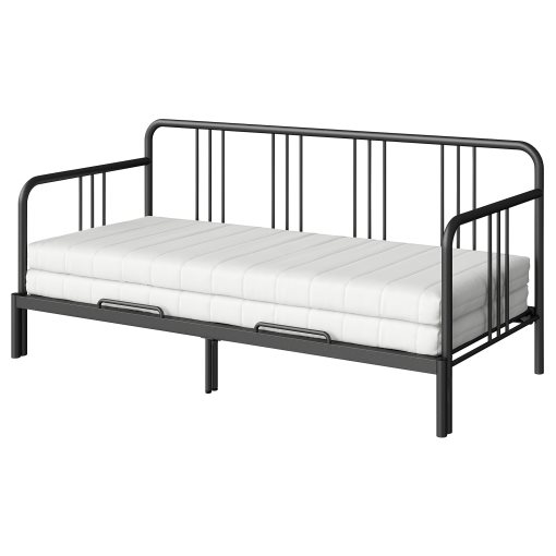 FYRESDAL, day-bed with 2 mattresses, 80x200 cm, 095.214.68