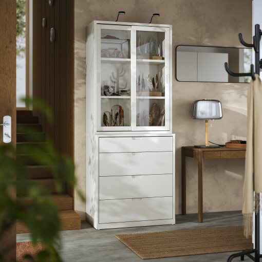 TONSTAD, storage combination with drawers, 82x47x206 cm, 095.478.83