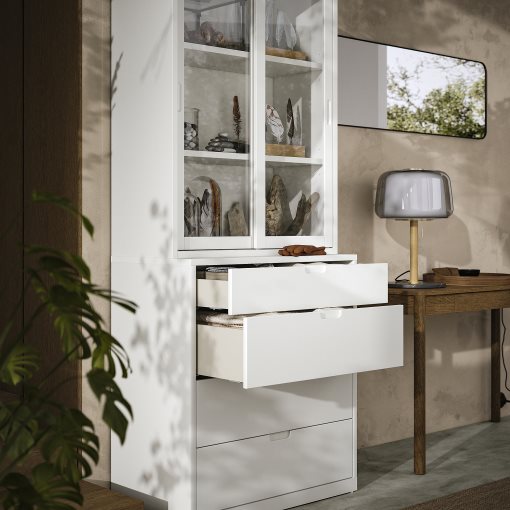 TONSTAD, storage combination with drawers, 82x47x206 cm, 095.478.83