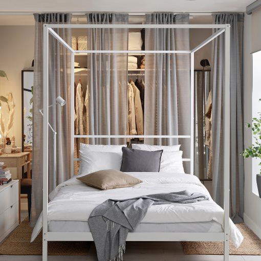 VITARNA, four-poster bed frame, 140x200 cm, 095.561.27